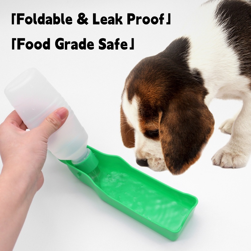 Pet Supplies Is Food - زجاجة ماء محمولة للكلاب مقاومة للتسرب،