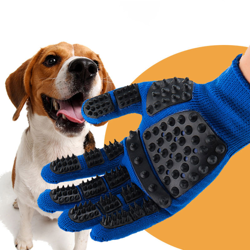 Pet Supplies Grooming Hours - القط الاستمالة قفاز الكلب تدليك مشط