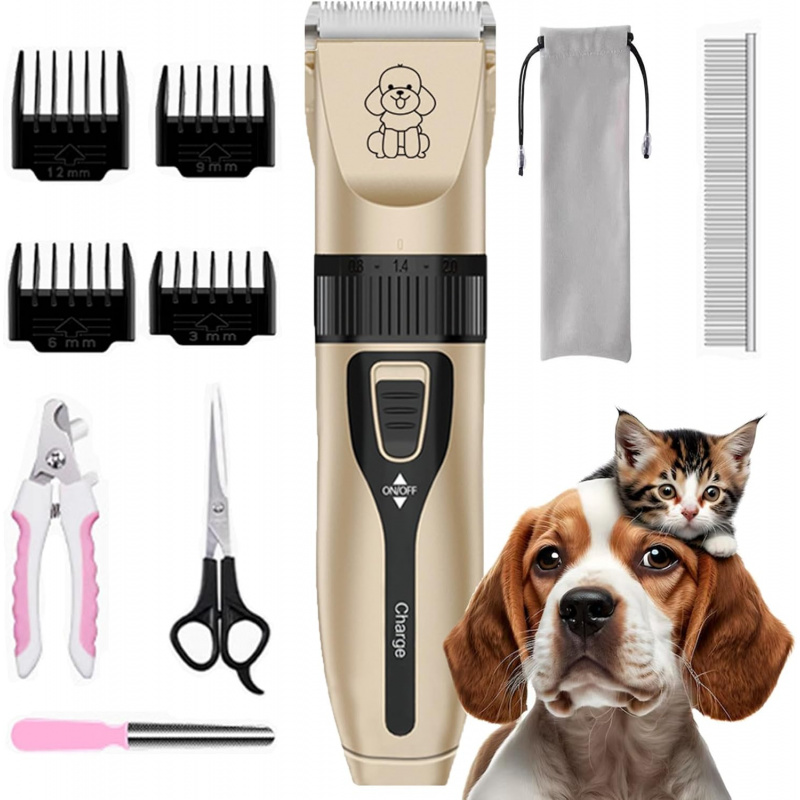 Pet Supplies Grooming Hours - مجموعة أدوات قص شعر الحيوانات الأليفة،