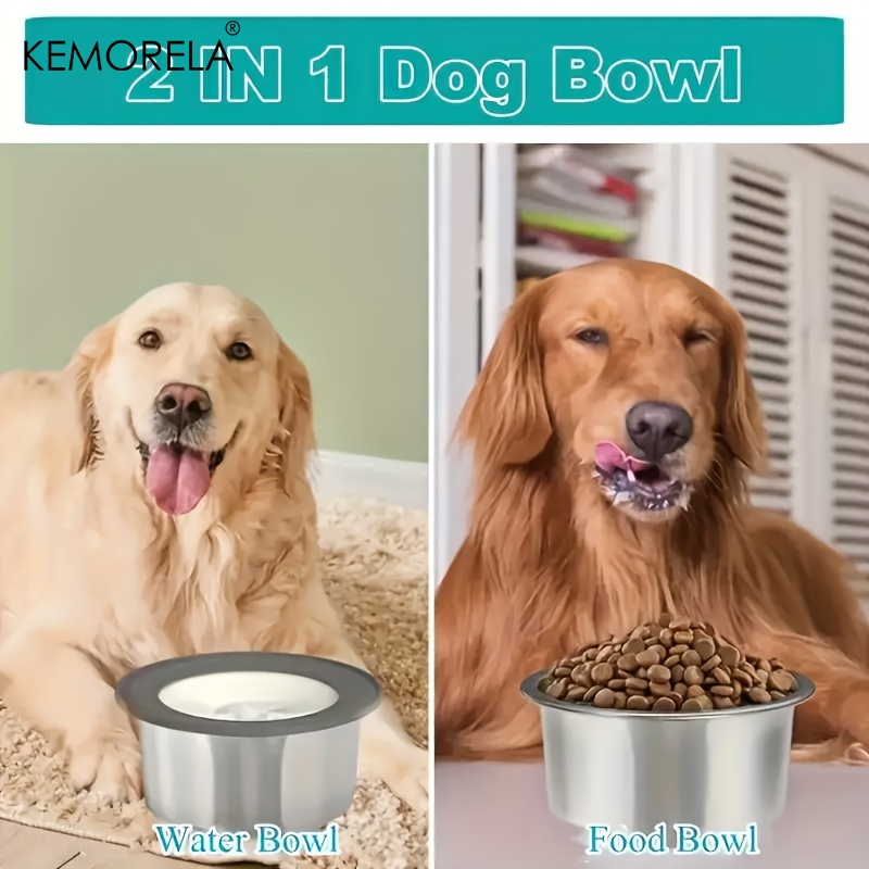 وعاء ماء للكلاب من الفولاذ الم - مراجعة Slow Feeder Dog Bowl وسعره