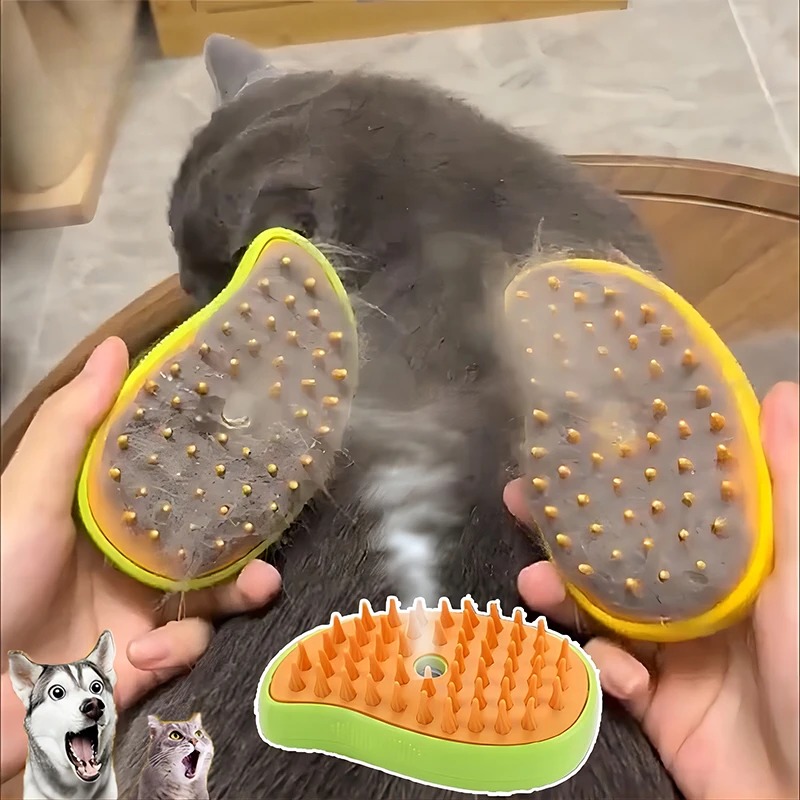 فرشاة بخار كهربائية للقطط ، بخ - مراجعة Pet Supplies Grooming Hours وسعره