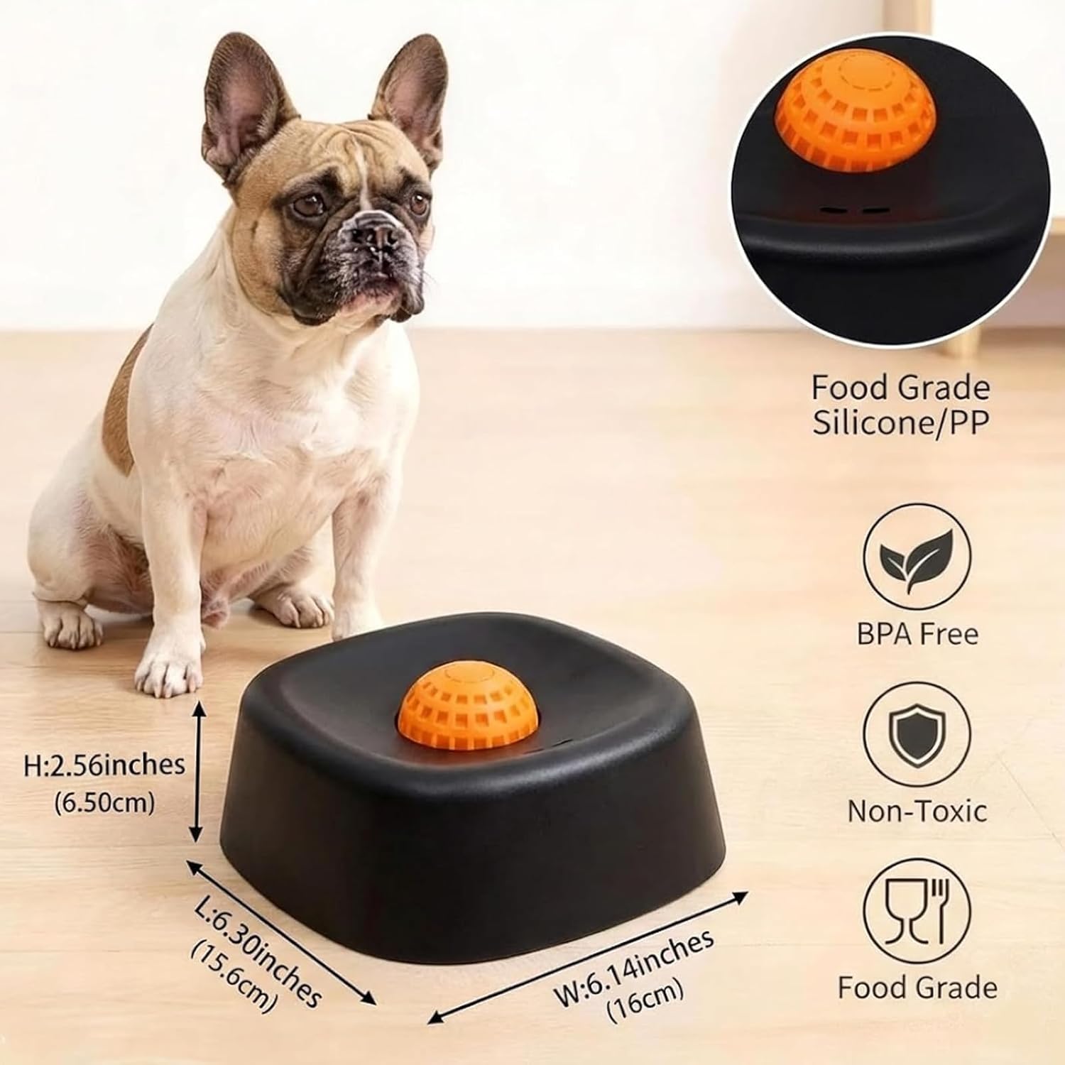 وعاء لعق للكلاب مع كرة دوارة،  - مراجعة Slow Feeder Dog Bowl وسعره