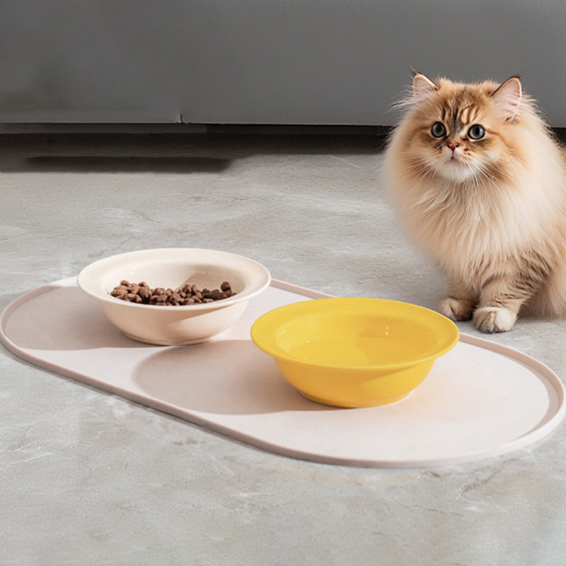 سجادة تغذية بيضاوية للحيوانات  - مراجعة Pet Supplies Is Food وسعره