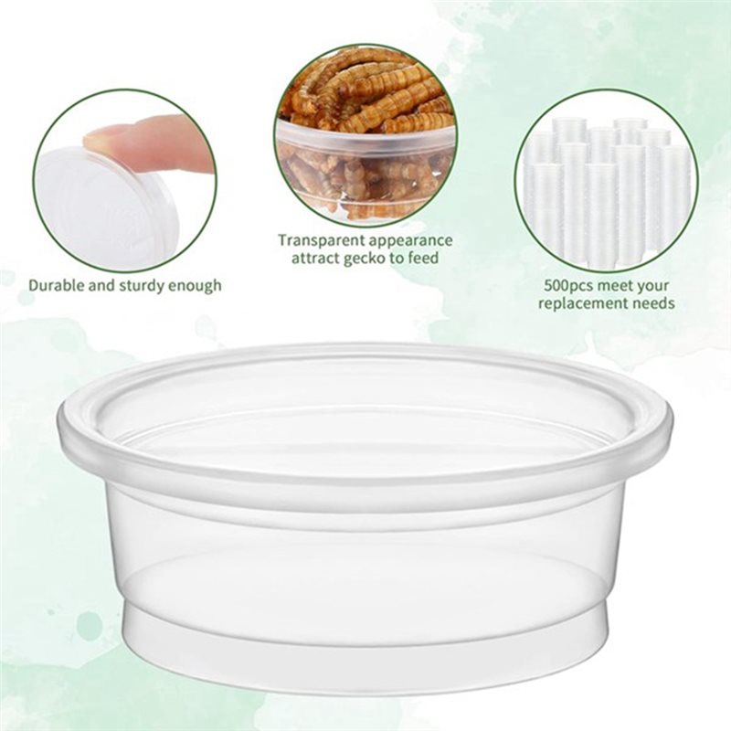 أكواب طعام وماء للسحالي (120 ق - مراجعة Pet Supplies Is Food وسعره