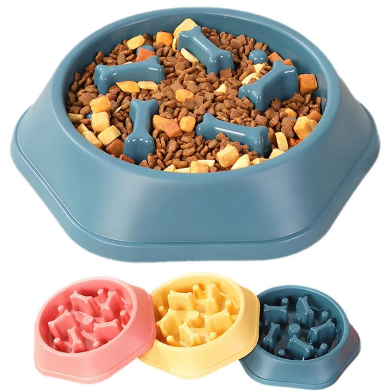 وعاء طعام للكلاب بطيء التناول  - مراجعة Slow Feeder Dog Bowl وسعره