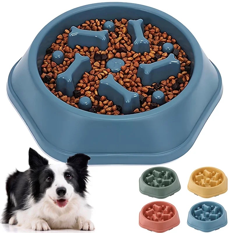 وعاء طعام للكلاب بطيء التناول  - مراجعة Slow Feeder Dog Bowl وسعره