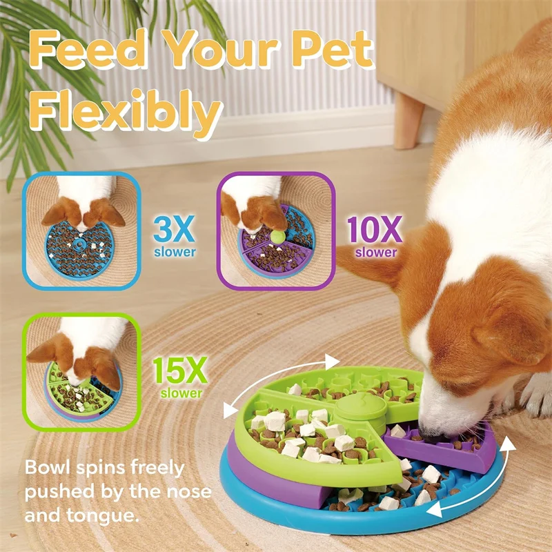الكلب لغز التغذية البطيئة التف - مراجعة Slow Feeder Dog Bowl وسعره